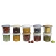 Beaba Üveg ételtárolók 10x 250 ml Natural