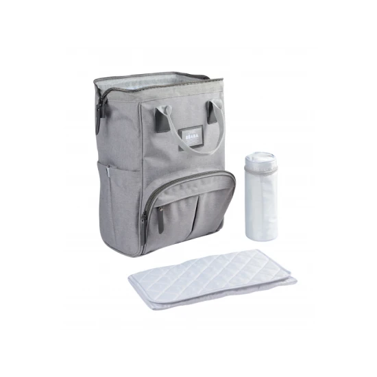 Pelenkázó hátizsák Wellington Heather Grey Pelenkázó hátizsák Wellington Heather Grey – Béaba