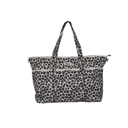Pelenkázó táska XXL Leopard Clay