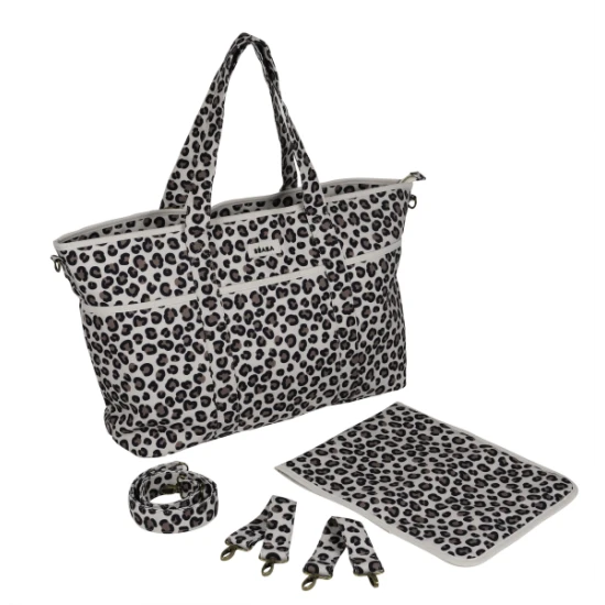 Pelenkázó táska XXL Leopard Clay Beaba Pelenkázó táska XXL Leopard Clay