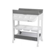Pelenkázó asztal kádkával Rosie Mineral Grey