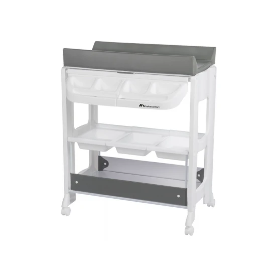 Pelenkázó asztal kádkával Rosie Mineral Grey – BebeConfort 2905085210BC