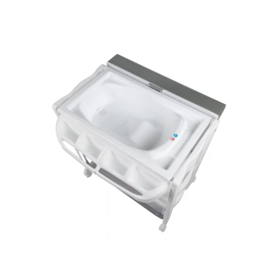 Pelenkázó asztal kádkával Rosie Mineral Grey – BebeConfort 2905085210BC