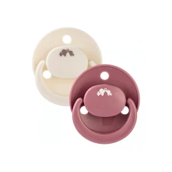 Szimmetrikus szilikon cumi Eco 2ks 6m+ Sand/Terra