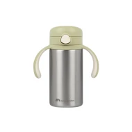 Hőszigetelt inox pohár szívószállal 280 ml Green Hőszigetelt inox pohár szívószállal 280 ml Green