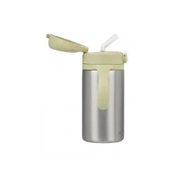 Hőszigetelt inox pohár szívószállal 280 ml Green Hőszigetelt inox pohár szívószállal 280 ml Green