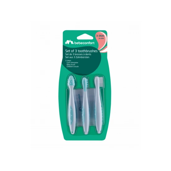 Fogkefe készlet 3-36m Fogkefe készlet 3-36m – BebeConfort 3106203000BC