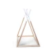 Tipi gyerekágy – sátorváz Natural White 70×140 cm Childhome Natural White 70×140 cm – Tipi gyerekágy bükkfából
