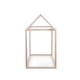 Childhome Natural 70×140 cm – Házikó gyerekágy-keret bükkből