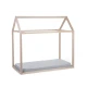 Childhome Natural 70×140 cm – Házikó gyerekágy-keret bükkből