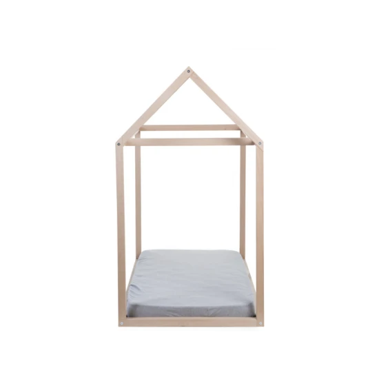 Childhome Natural 70×140 cm – Házikó gyerekágy-keret bükkből