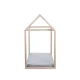 Childhome Natural 70×140 cm – Házikó gyerekágy-keret bükkből