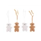 Függő forgó Teddy Teddy Childhome Teddy – függő forgó Teddy 6 macival