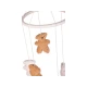 Függő forgó Teddy Teddy Childhome Teddy – függő forgó Teddy 6 macival