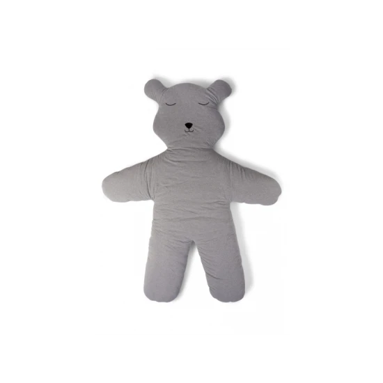 Játszószőnyeg Medveď Teddy Jersey Grey 150 cm Childhome Medveď Teddy Jersey Grey 150 cm – puha játszószőnyeg a gyerekszobába