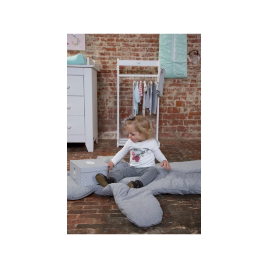 Játszószőnyeg Medveď Teddy Jersey Grey 150 cm Childhome Medveď Teddy Jersey Grey 150 cm – puha játszószőnyeg a gyerekszobába