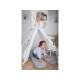 Játszószőnyeg Medveď Teddy Jersey Grey 150 cm Childhome Medveď Teddy Jersey Grey 150 cm – puha játszószőnyeg a gyerekszobába