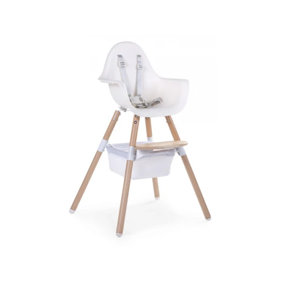 Childhome White – tárolókosár az Evolu 2 etetőszék alá
