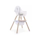 Childhome White – tárolókosár az Evolu 2 etetőszék alá