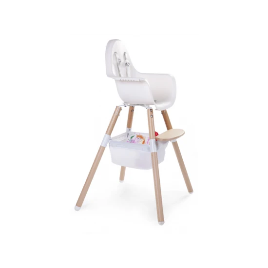 Childhome White – tárolókosár az Evolu 2 etetőszék alá