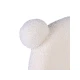 Gyerek fotel Teddy Off White Childhome Off White – gyerek fotel plüss huzattal