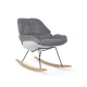 Hintaszék White Grey Childhome White Grey – modern hintaszék szülőknek