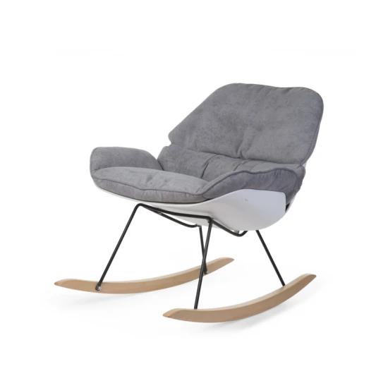Hintaszék White Grey Childhome White Grey – modern hintaszék szülőknek