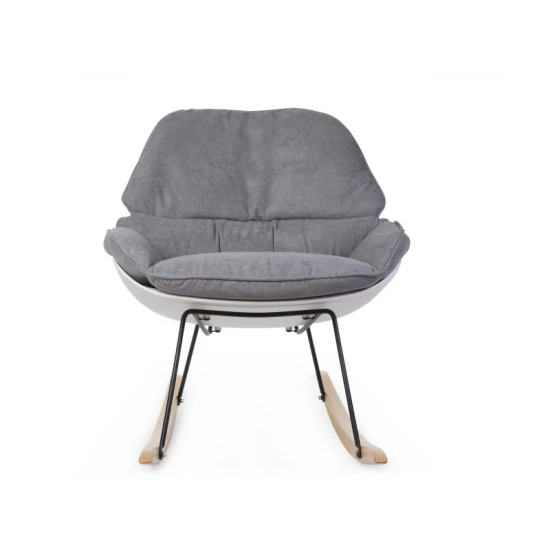 Hintaszék White Grey Childhome White Grey – modern hintaszék szülőknek