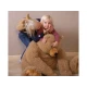 Childhome 76 cm – óriás plüss maci Teddy 76 cm