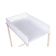 Pelenkázó pult káddal White Natural Childhome White Natural – pelenkázó pult fürdetőkáddal