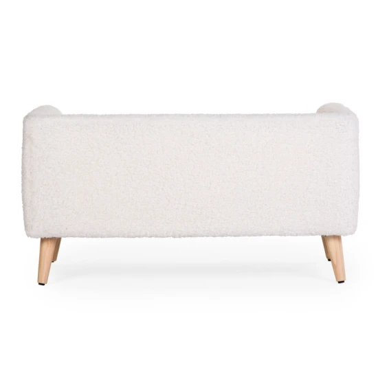 Gyerek kanapé Teddy Off White Childhome Off White – gyerek kanapé plüss huzattal