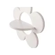 Childhome Off White – virág formájú fali polc