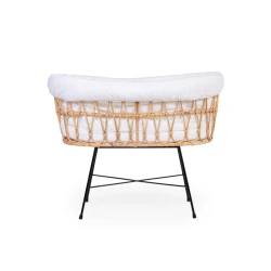 Rattan mózeskosár kovové nohy Jersey Ecru Rattan mózeskosár kovové nohy Jersey Ecru
