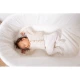 Childhome kovové nohy Jersey Ecru – rattan mózeskosár matraccal