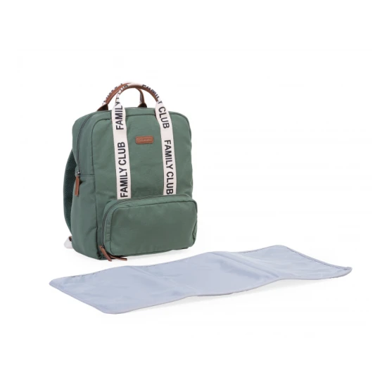 Pelenkázó hátizsák Family Club Green Childhome Family Club Green – pelenkázó hátizsák 40×30×16 cm