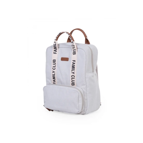 Pelenkázó hátizsák Family Club Off White Childhome Family Club Off White – pelenkázó hátizsák 40×30×16 cm