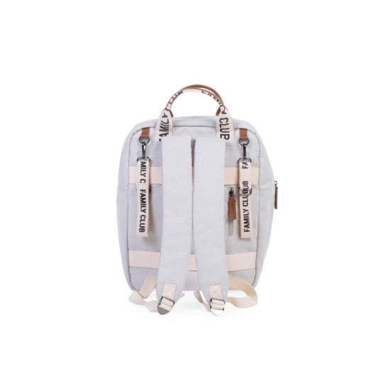 Pelenkázó hátizsák Family Club Off White Childhome Family Club Off White – pelenkázó hátizsák 40×30×16 cm