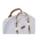 Pelenkázó hátizsák Family Club Off White Childhome Family Club Off White – pelenkázó hátizsák 40×30×16 cm