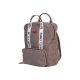 Childhome Family Club Signature Teddy Soft Brown – pelenkázó hátizsák 40×30×16 cm