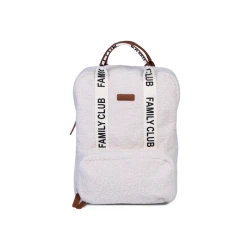 Pelenkázó hátizsák Family Club Signature Teddy Off White