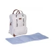 Pelenkázó hátizsák Family Club Signature Teddy Off White Childhome Family Club Signature Teddy Off White – pelenkázó hátizsák 40×30×16 cm