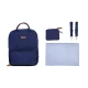 Childhome Family Club Signature Urban Navy – pelenkázó hátizsák 40×30×16 cm