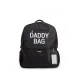 Childhome Daddy Bag Black – pelenkázó hátizsák apukáknak