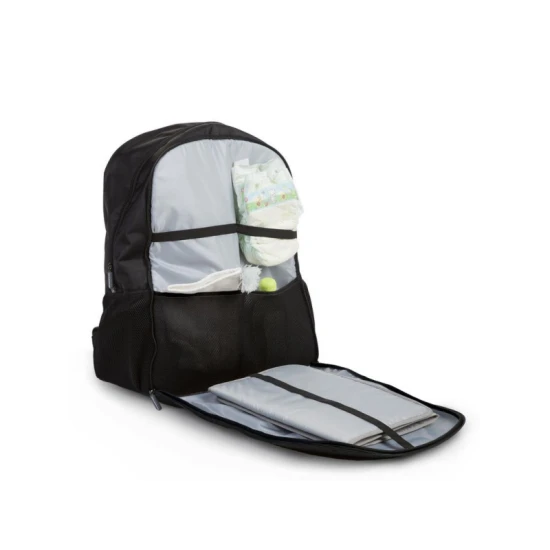 Childhome Daddy Bag Black – pelenkázó hátizsák apukáknak