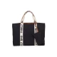 Utazótáska Family Bag Canvas Black Childhome Family Bag Canvas Black – utazótáska 55×40×18 cm