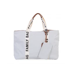 Utazótáska Family Bag Canvas Off White