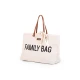 Childhome Family Bag Teddy Off White – utazótáska 55×40×18 cm