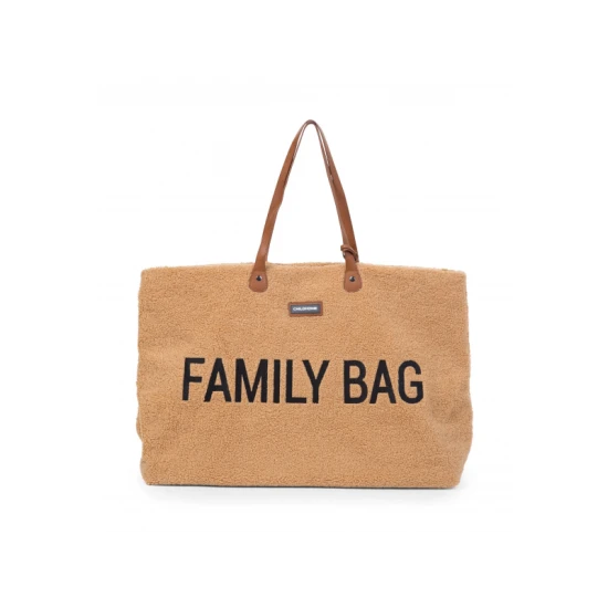 Childhome Family Bag Teddy Beige – utazótáska 55×40×18 cm