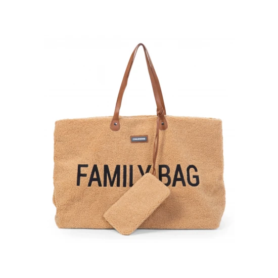 Childhome Family Bag Teddy Beige – utazótáska 55×40×18 cm