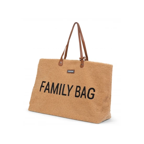 Childhome Family Bag Teddy Beige – utazótáska 55×40×18 cm